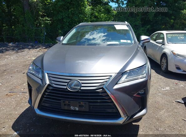 2T2BZMCA2HC109096 2017 LEXUS RX 350 Серый Вид задней части салона
