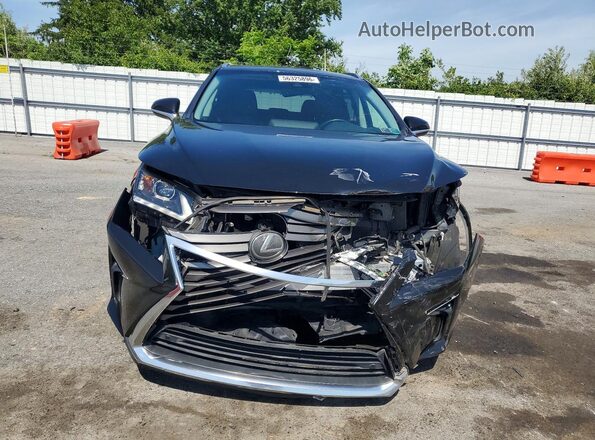 2T2BZMCA2HC125976 2017 LEXUS RX Black Вид спереду
