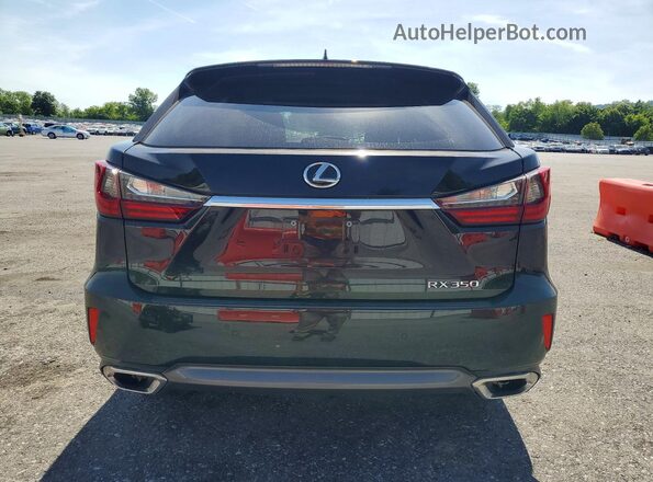2T2BZMCA2HC125976 2017 LEXUS RX Black Вид ззаду