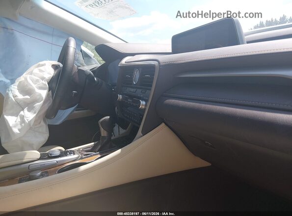 2T2BZMCA2KC193587 2019 LEXUS RX 350 White Вид наклейки з VIN-кодом