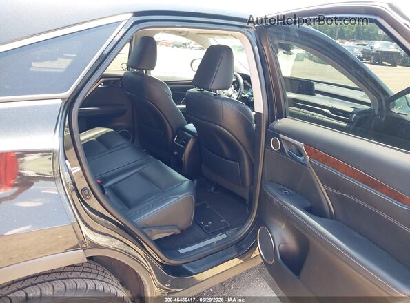 2T2BZMCA3GC021138 2016 LEXUS RX 350 Black VIN sticker view