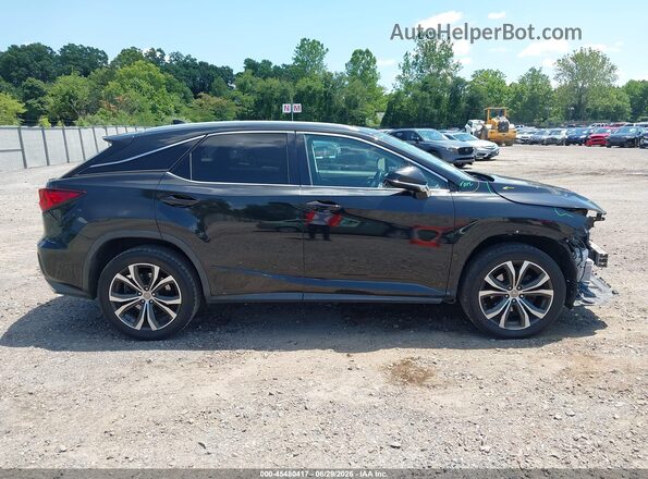 2T2BZMCA3GC021138 2016 LEXUS RX 350 Black Rear interior view