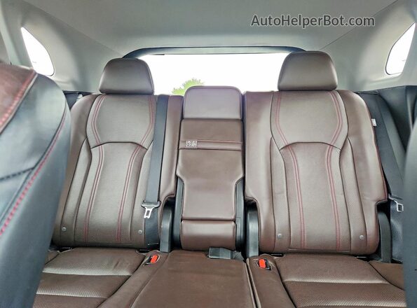 2T2BZMCA3HC060362 2017 LEXUS RX Белый Вид задних сидений