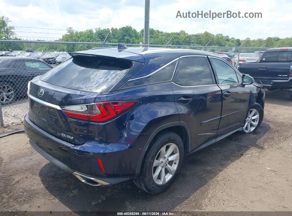 2T2BZMCA3HC097573 2017 LEXUS RX 350 Blue Հետևի աջ