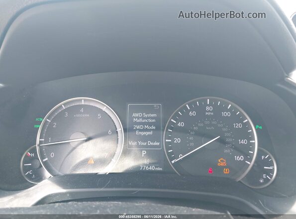 2T2BZMCA3HC097573 2017 LEXUS RX 350 Blue Հետևի նստատեղերի տեսք