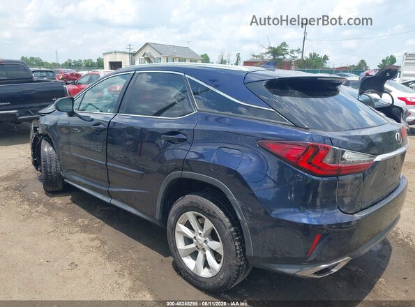 2T2BZMCA3HC097573 2017 LEXUS RX 350 Blue Հետևի ձախ