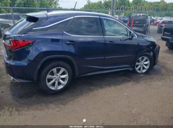 2T2BZMCA3HC097573 2017 LEXUS RX 350 Blue Սալոնի 360 աստիճան տեսք