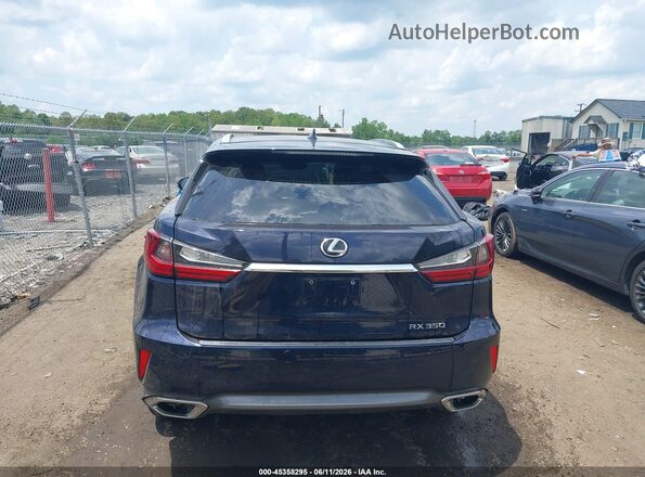 2T2BZMCA3HC097573 2017 LEXUS RX 350 Blue 