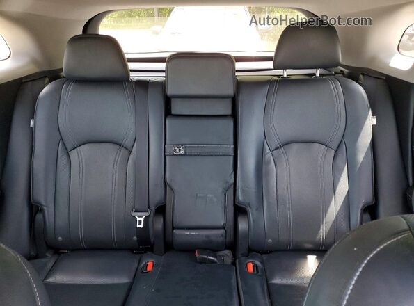 2T2BZMCA3HC105218 2017 LEXUS RX Silver Вид задніх сидінь