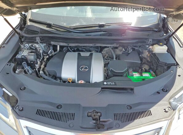 2T2BZMCA3HC105218 2017 LEXUS RX Silver Вид підкапотного простору