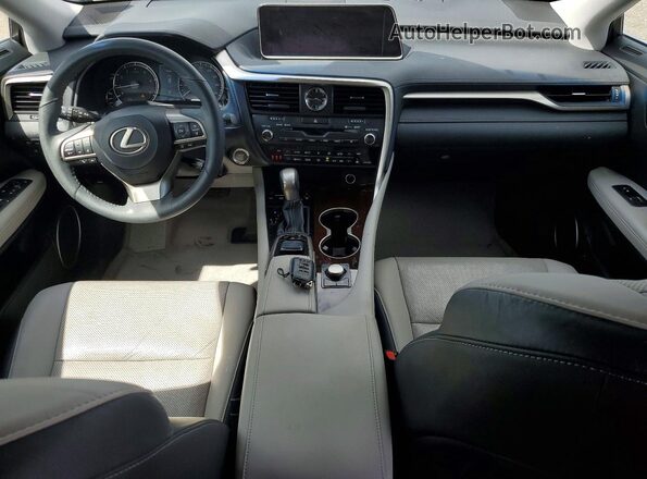 2T2BZMCA3HC124920 2017 LEXUS RX Silver წინა პანელის ხედი