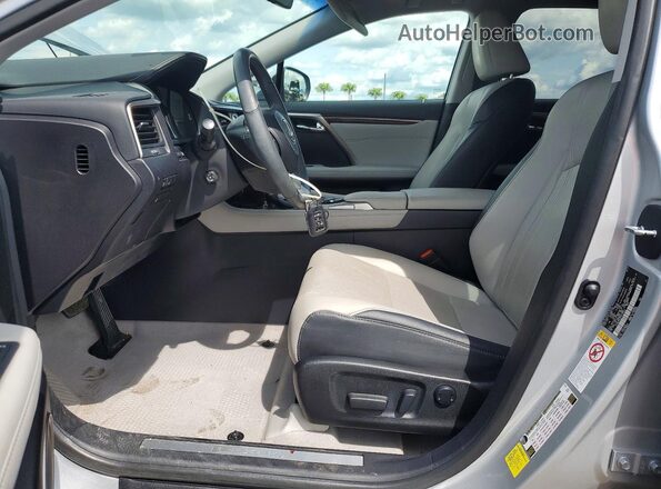 2T2BZMCA3HC124920 2017 LEXUS RX Silver წინა სალონის ხედი