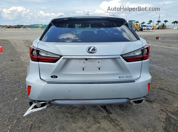 2T2BZMCA3HC124920 2017 LEXUS RX Silver უკანა ხედი
