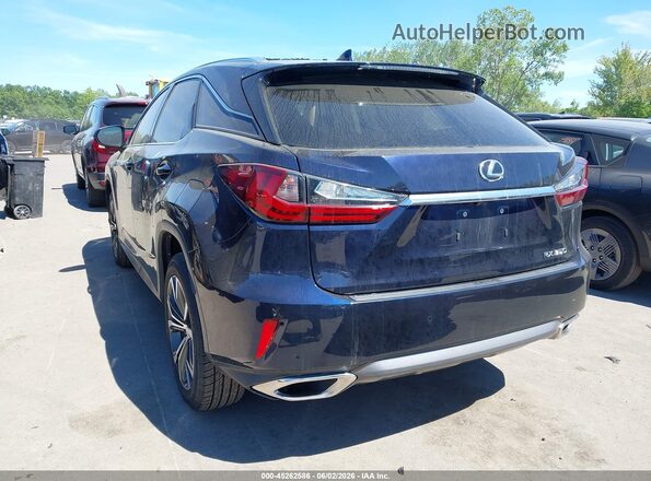 2T2BZMCA3KC197616 2019 LEXUS RX 350 Blue Rear left