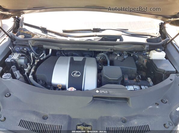 2T2BZMCA3KC197616 2019 LEXUS RX 350 Blue Rear view
