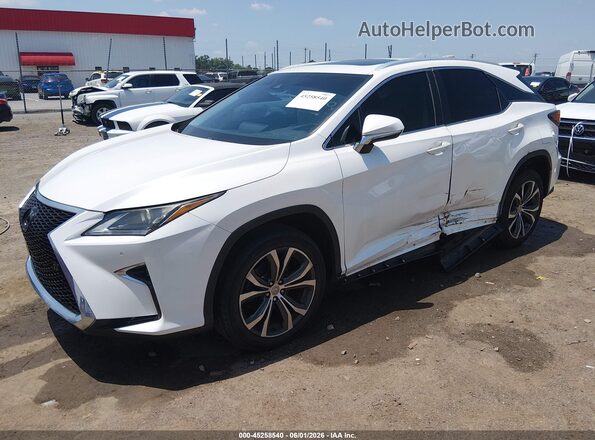 2T2BZMCA4GC017034 2016 LEXUS RX 350 White Առջևի ձախ երեք քառորդ տեսարան