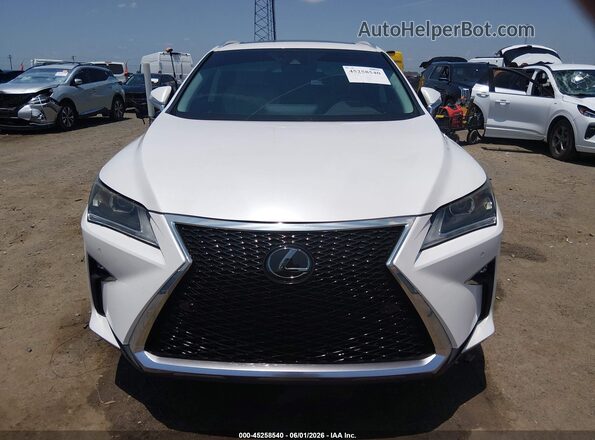 2T2BZMCA4GC017034 2016 LEXUS RX 350 White Սալոնի հետևի տեսք
