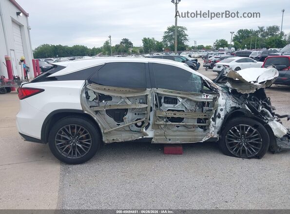 2T2BZMCA4GC028230 2016 LEXUS RX 350 White Instrument cluster view