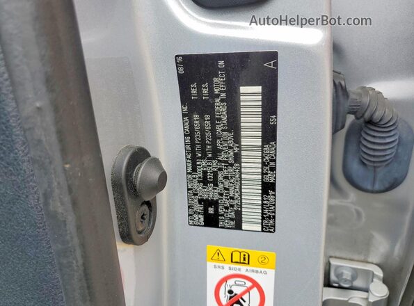 2T2BZMCA4GC048428 2016 LEXUS RX Silver 