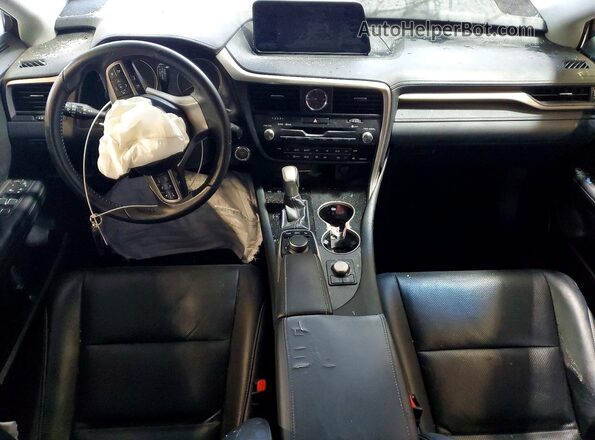 2T2BZMCA4HC079034 2017 LEXUS RX White Առջևի վահանակի տեսք