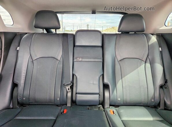 2T2BZMCA4HC083066 2017 LEXUS RX Gray Rear seats view