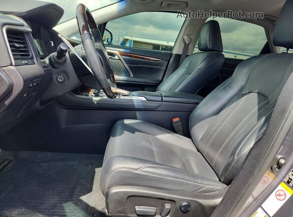 2T2BZMCA4HC083066 2017 LEXUS RX Gray Front interior view