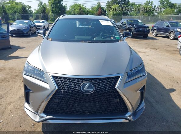 2T2BZMCA4HC084086 2017 LEXUS RX 350 Silver Instrument cluster view