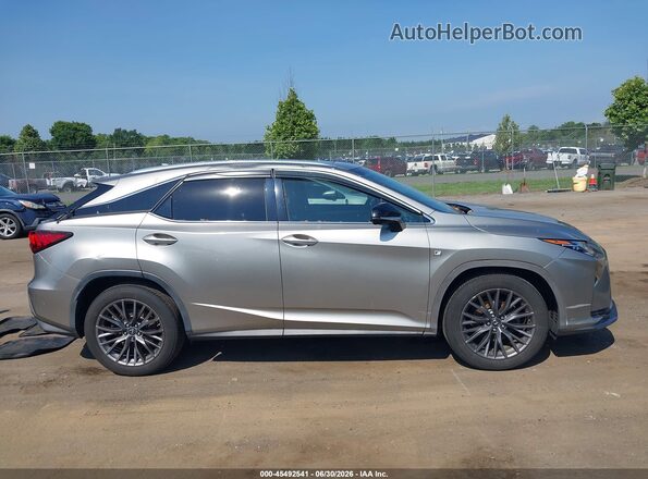 2T2BZMCA4HC084086 2017 LEXUS RX 350 Silver Rear interior view