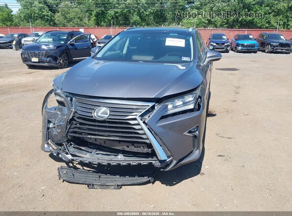 2T2BZMCA4HC087232 2017 LEXUS RX 350 Silver Widok z przodu