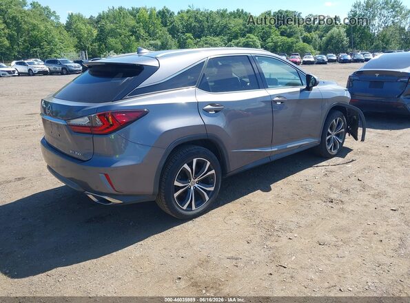 2T2BZMCA4HC087232 2017 LEXUS RX 350 Silver Tył prawy