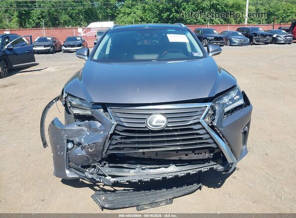 2T2BZMCA4HC087232 2017 LEXUS RX 350 Silver Widok zestawu wskaźników