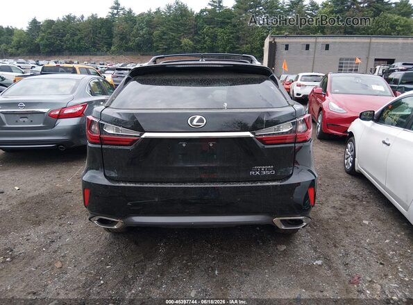 2T2BZMCA4HC092088 2017 LEXUS RX 350 Черный 