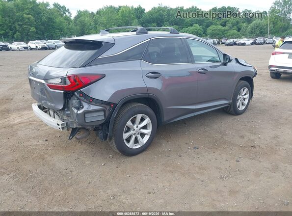 2T2BZMCA4HC096786 2017 LEXUS RX 350 Gray Հետևի աջ
