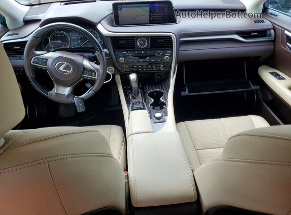2T2BZMCA4HC110377 2017 LEXUS RX Tan Առջևի վահանակի տեսք