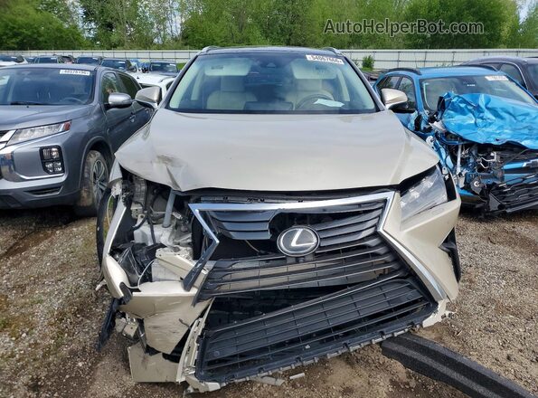 2T2BZMCA4HC110377 2017 LEXUS RX Tan Դիմացի տեսք