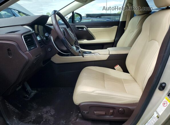 2T2BZMCA4HC110377 2017 LEXUS RX Tan Սալոնի դիմացի տեսք