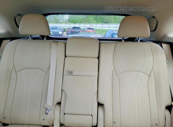 2T2BZMCA4HC110377 2017 LEXUS RX Tan Հետևի նստատեղերի տեսք