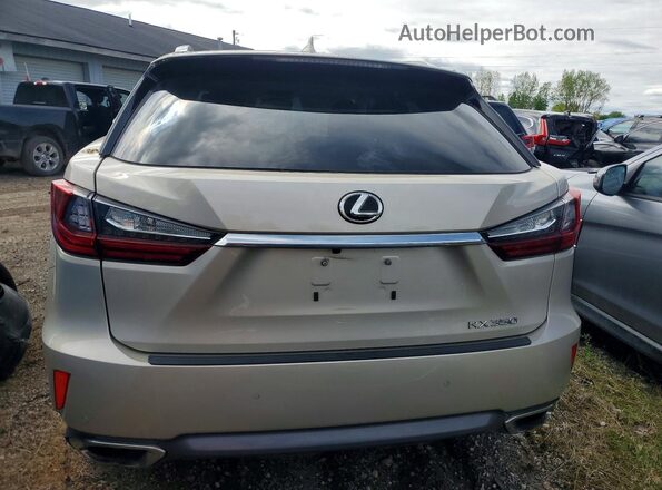 2T2BZMCA4HC110377 2017 LEXUS RX Tan Հետևի տեսք