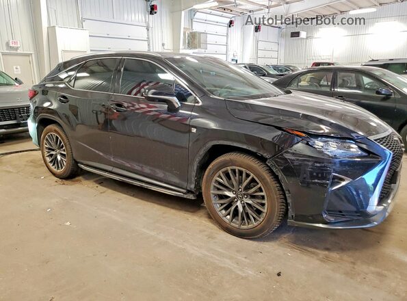 2T2BZMCA4HC112985 2017 LEXUS RX Черный 