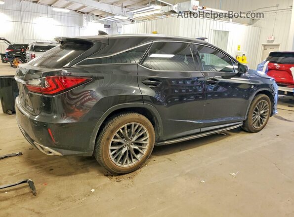 2T2BZMCA4HC112985 2017 LEXUS RX Черный 