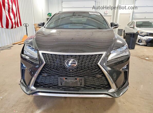 2T2BZMCA4HC112985 2017 LEXUS RX Черный 