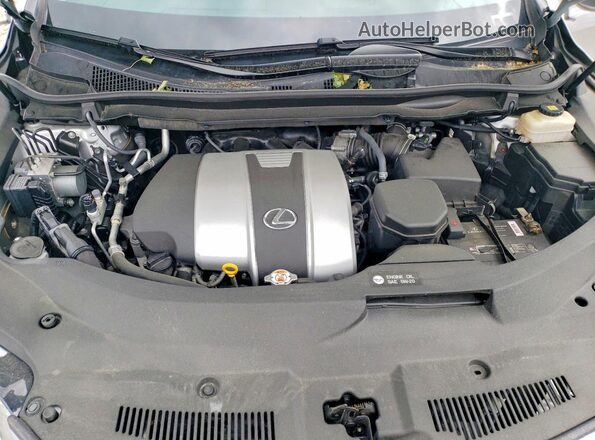 2T2BZMCA4HC119600 2017 LEXUS RX Silver უკანა სალონის ხედი