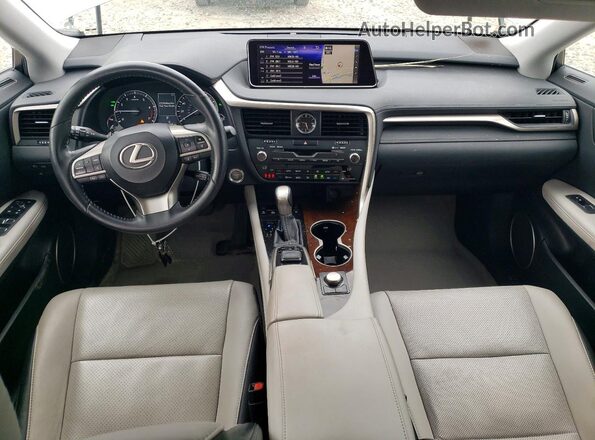 2T2BZMCA4HC119600 2017 LEXUS RX Silver წინა პანელის ხედი