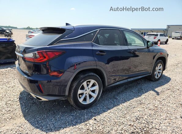 2T2BZMCA4HC123467 2017 LEXUS RX Blue Rear right