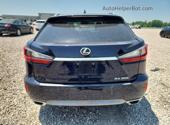 2T2BZMCA4HC123467 2017 LEXUS RX Blue Rear view