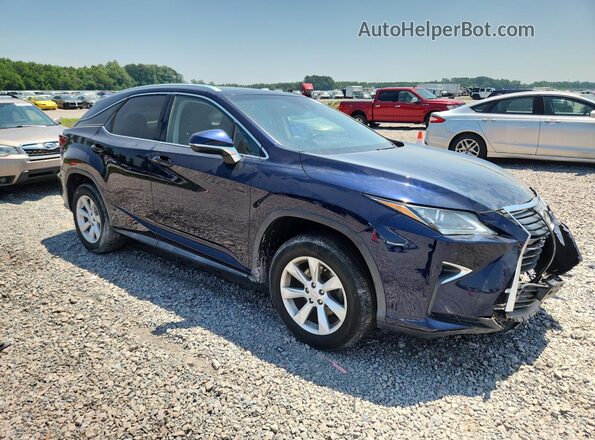 2T2BZMCA4HC123467 2017 LEXUS RX Blue Front right