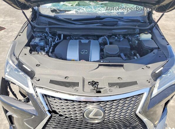 2T2BZMCA4JC157219 2018 LEXUS RX Black Widok wnętrza z tyłu