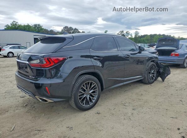 2T2BZMCA4JC157480 2018 LEXUS RX Черный Задняя правая четверть