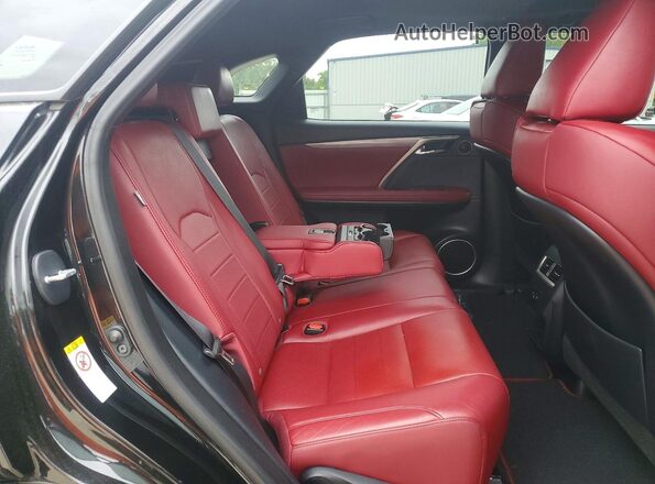 2T2BZMCA4JC157480 2018 LEXUS RX Черный Вид задней части салона