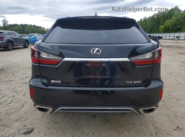 2T2BZMCA4JC157480 2018 LEXUS RX Черный Вид сзади